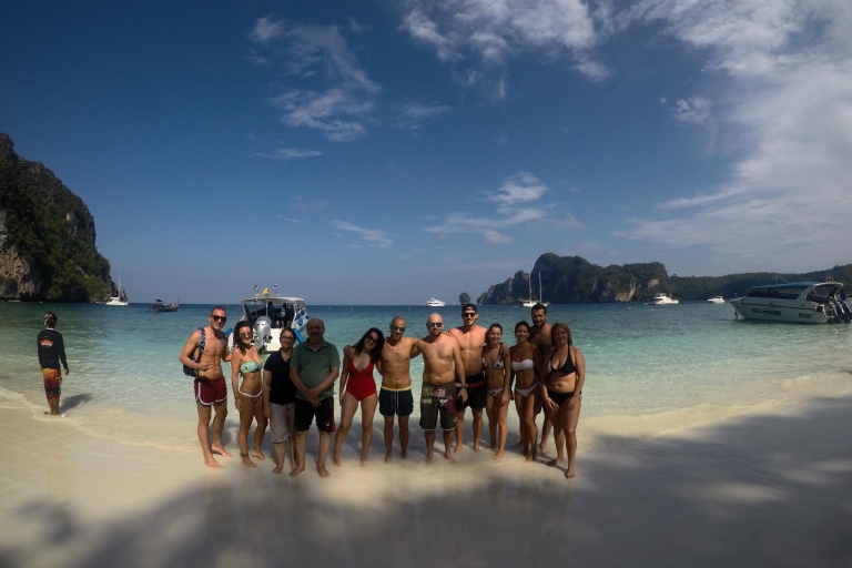 Krabi: tour de Koh Phi Phi, grupo pequeño de 12 pax, tour de día completoRecogida en Ao Nang - Railay
