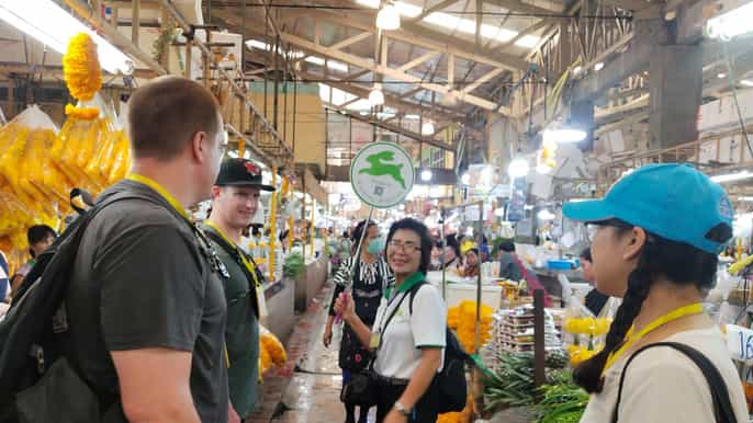 bangkok 4hour flower market and little india tour