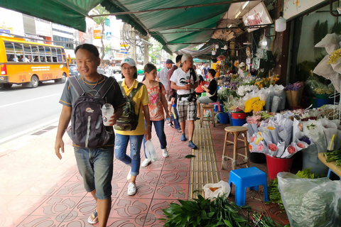 Bangkok: marché aux fleurs de 4 heures et visite de la petite Inde