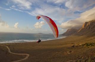 Lanzarote: Paragliding Flug mit Video