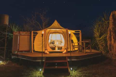 From Darwin: Luxury Glamping Overnight Outback Experience