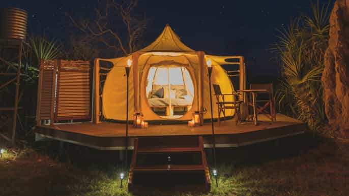 from darwin luxury glamping overnight outback experience
