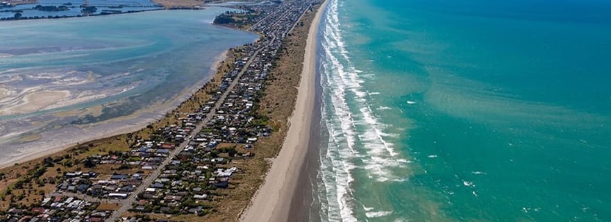 Christchurch : 20 minutes de vol en hélicoptère dans la ville