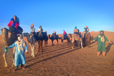 From Marrakech 3-Day, 2-Night Desert Trip to Merzouga DunesTour with Standard Tent