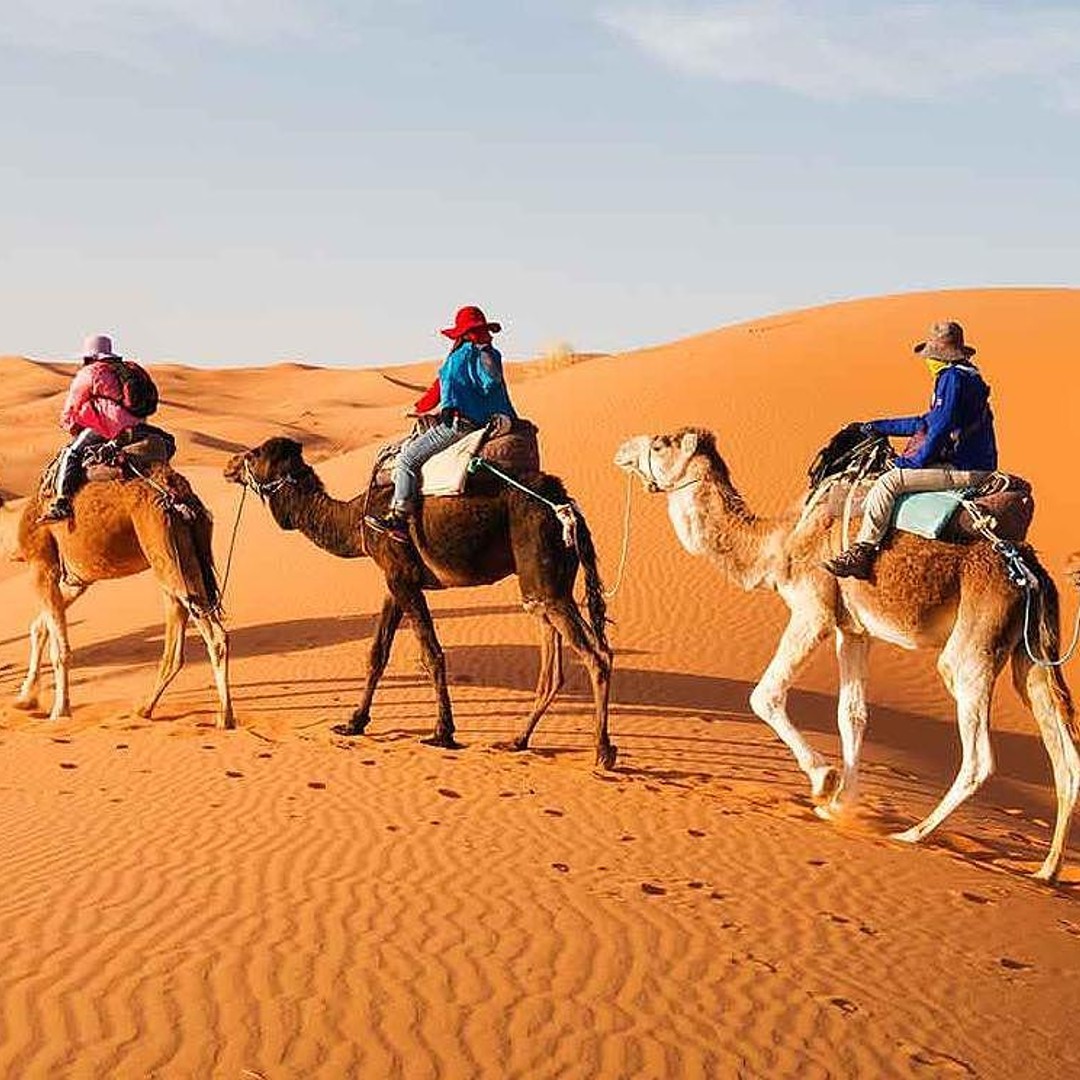Au départ de Fès : Circuit de 4 jours dans le désert jusqu'à Marrakech