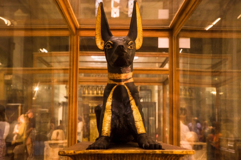 Cairo: Egyptisch museum, piramides en bazaartourPrivétour zonder toegangsprijzen