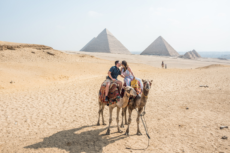 Kairo: Private halbtägige Pyramidentour mit FotografPrivate Tour ohne Eintrittsgebühren