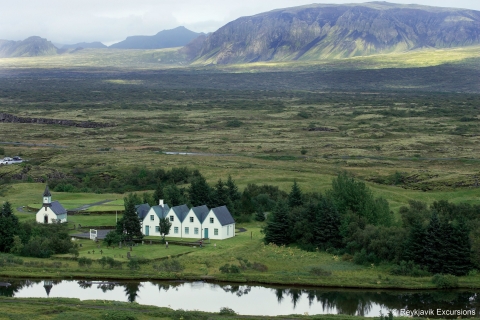 Z Reykjaviku: całodniowa wycieczka po Złotym Kręgu i Błękitnej Lagunie
