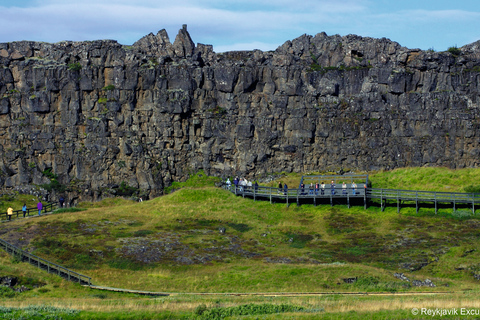 Van Reykjavik: Golden Circle & Blue Lagoon-dagtour