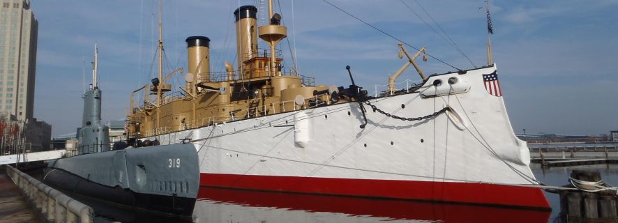 Philadelphia: Independence Seaport Museum and USS Olympia