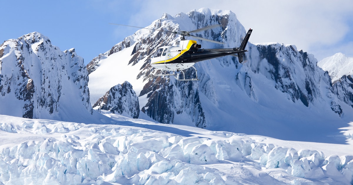 Fox Glacier: Scenic Helicopter Ride with Snow Landing | GetYourGuide