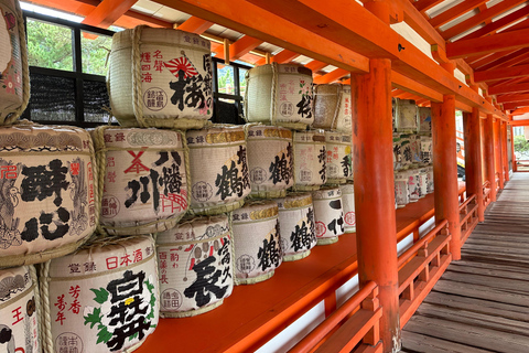 Z Osaki: Jednodniowa wycieczka do Hiroszimy i Miyajimy pociągiem pociskowym