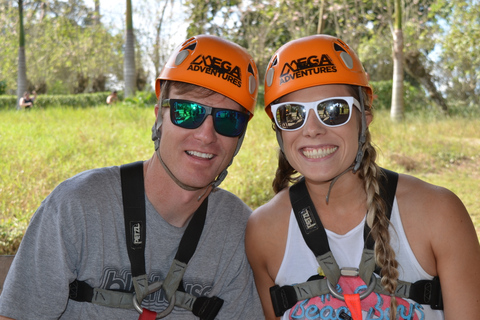 Puerto Plata: Buggy, Zip Line, Watervallen en Lunch Combo