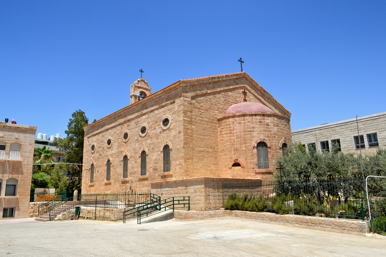 Excursion privée d'une journée à Madaba, au mont Nebo et à Amman BethanyVisite avec parc, musée et déjeuner