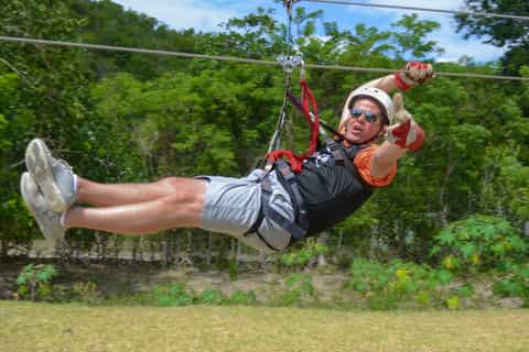 puerto plata mega zip line 6line adventure