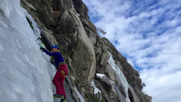salt lake city guided wasatch range ice climbing
