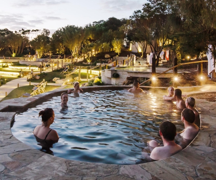 From Melbourne: Half-Day Trip to Peninsula Hot Springs