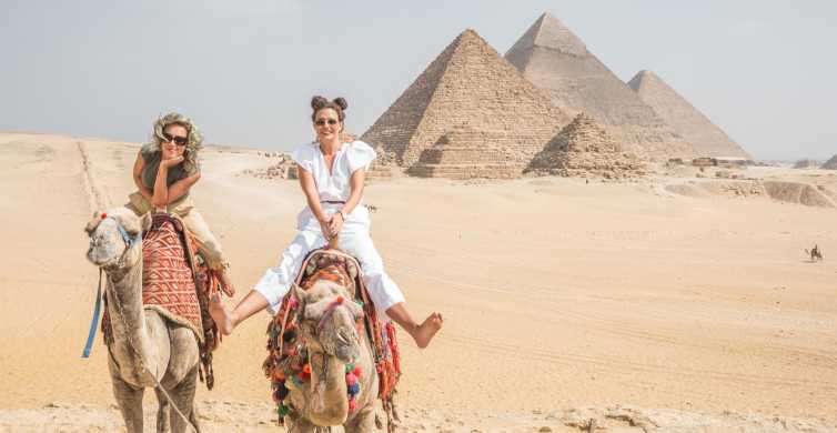 El Caire: visita guiada per les piràmides, el basar i el museu