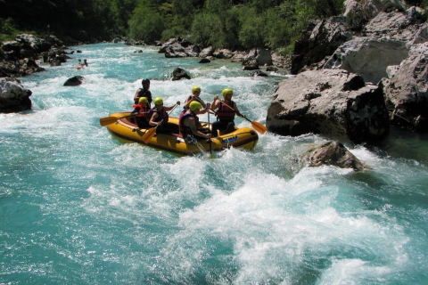 Slovénie : excursion d'une demi-journée en rafting sur la rivière Soča