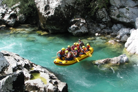 Slovénie : excursion d'une demi-journée en rafting sur la rivière Soča