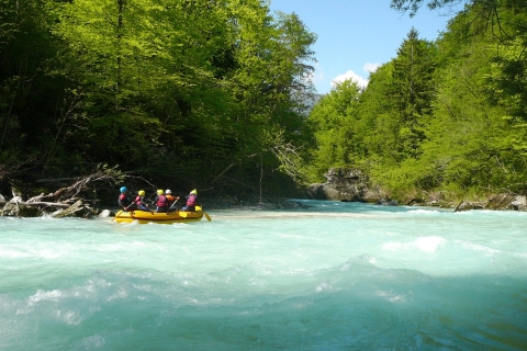 Slovenië: halve dag raften op de Soča-rivier
