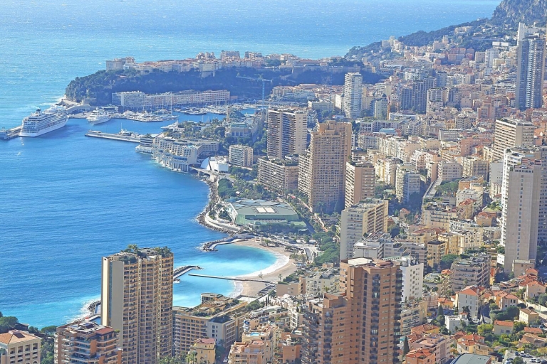 Tour en minivan de 4 horas por Mónaco por la noche desde Niza