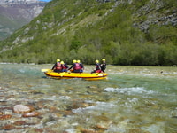 Río Soča, Aventura de Rafting Familiar, con fotos - Hizvo