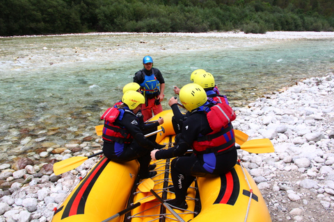 Fiume Soča: Avventura di rafting in famiglia, con fotoFiume Isonzo: avventura di rafting per famiglie