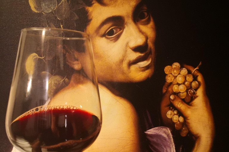 Rome: 2 uur Caravaggio kunst- en wijnervaringTour van 2 uur