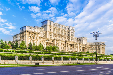 Bukarest stadsrundtur och vinprovning