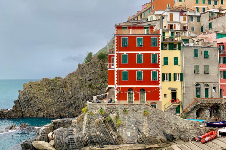 Florence: Cinque Terre-dagtourDagtocht naar Cinque Terre zonder veerboot en trein in het Italiaans