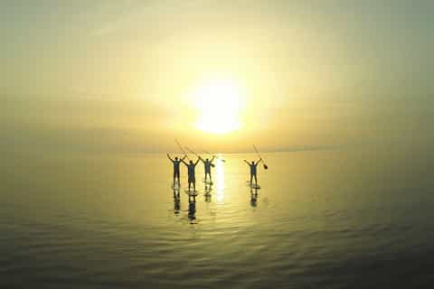 Zakynthos: Sunrise Paddle SUP Tour on Alykes Beach