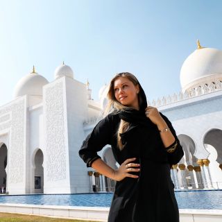 Abu Dhabi: professionele fotoshoot in de Sheikh Zayed-moskee