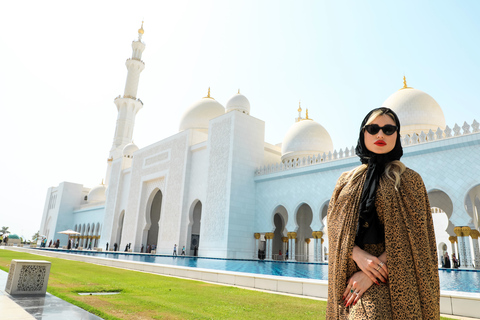 Abu Dhabi: professionele fotoshoot in de Sheikh Zayed-moskee