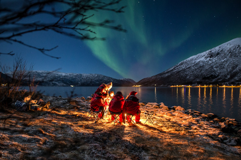 De Tromsø: Excursão à aurora borealDe Tromsø: Excursão Aurora Boreal c/ Tudo Incluído