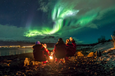 Z Tromsø: Wycieczka po zorzy polarnejZ Tromsø: wycieczka all inclusive z zorzą polarną