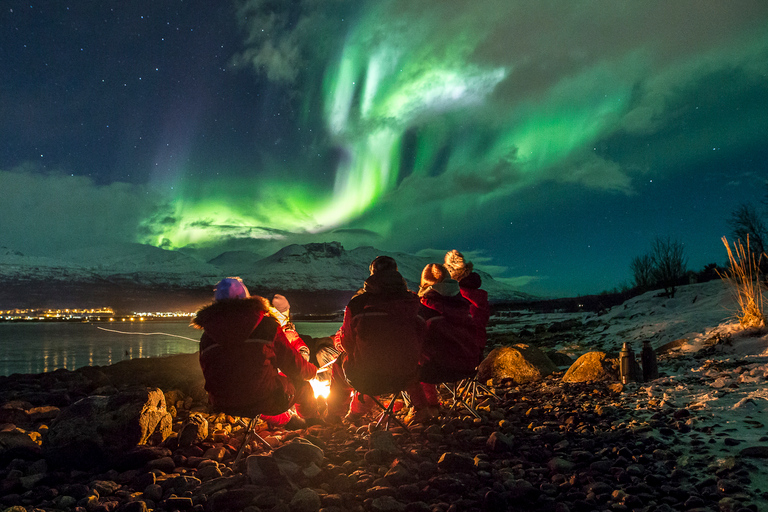 Z Tromsø: Wycieczka po zorzy polarnejZ Tromsø: wycieczka all inclusive z zorzą polarną