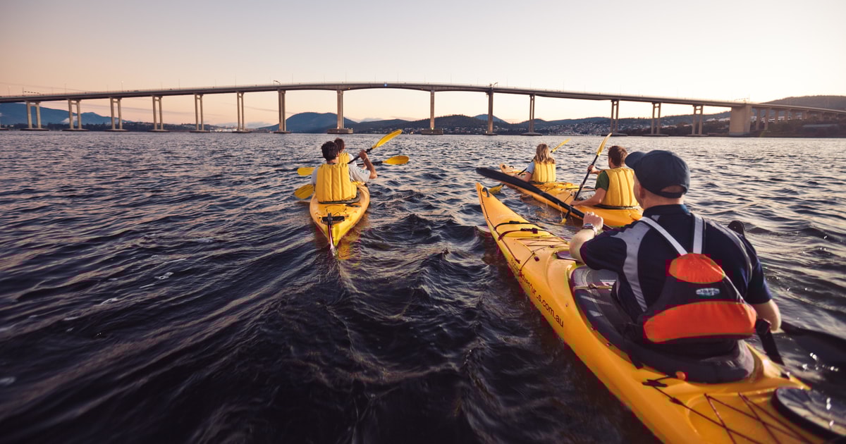 Hobart City 2.5Hour Kayak Tour GetYourGuide