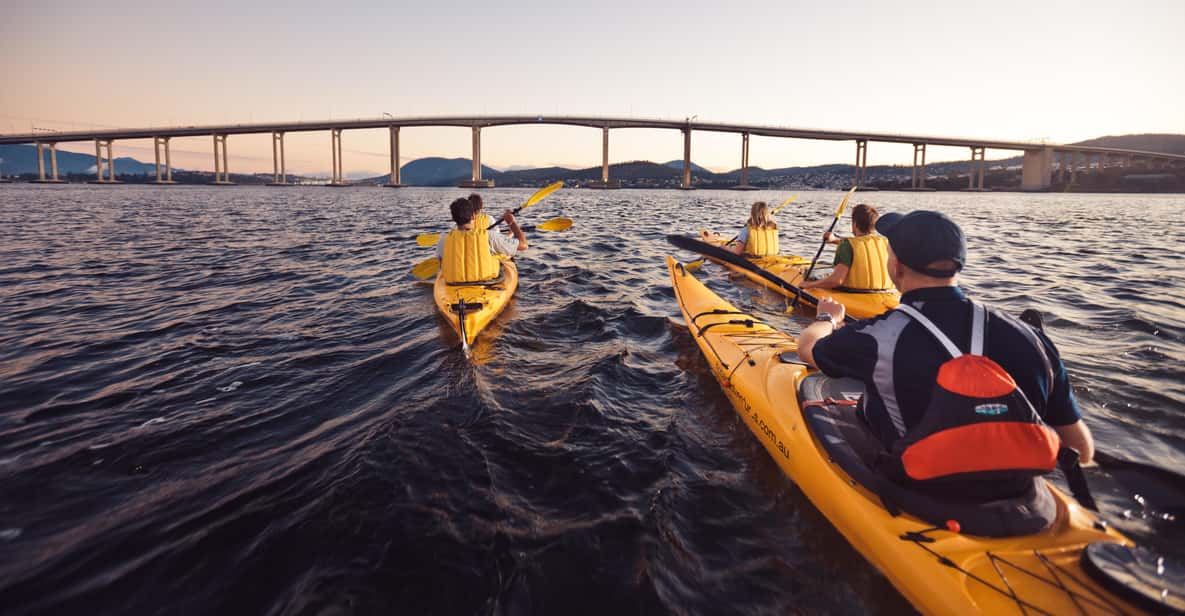 Hobart City 2.5Hour Kayak Tour GetYourGuide