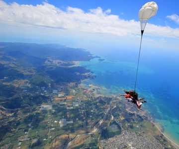 From Motueka: Abel Tasman Tandem Skydive Experience