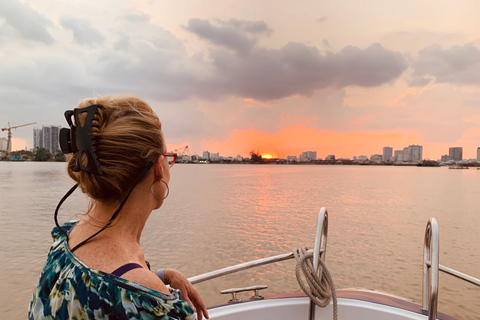 Ho Chi Minh City: Luxury Sunset Speedboat Tour with Cocktail