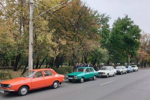 Boekarest: privé vlooienmarkttour per vintage auto