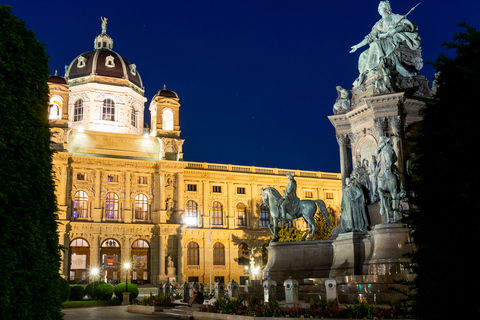 Wiedeń: nocna wycieczka panoramiczna autobusem