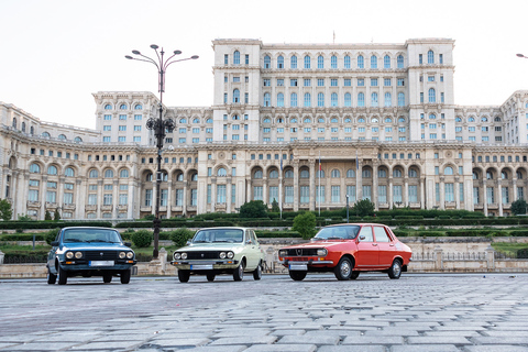 Bukarest: Private kommunistische Fahrtour in einem Oldtimer