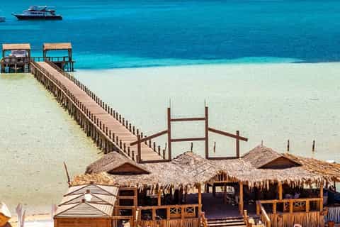 Hurghada: Full-Day Submarine, Snorkeling & Orange Bay Trip