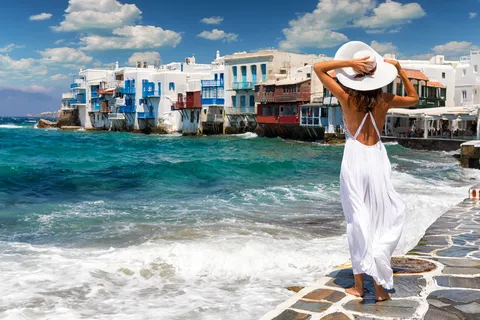 Visite à pied de Mykonos
