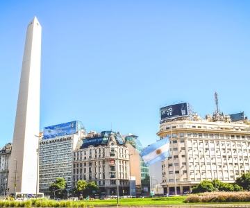 Buenos Aires: Kaupungin kohokohdat opastettu kierros ja kuljetus