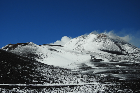 Taormina and Catania: Private guided Etna hike by cable car From Taormina or Catania: Private Etna Cable Car Hike