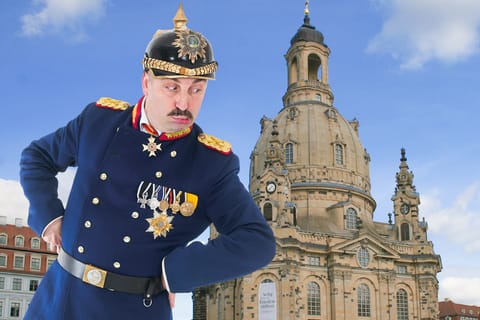 Dresden: Comedy Tour in Saksisch Duits
