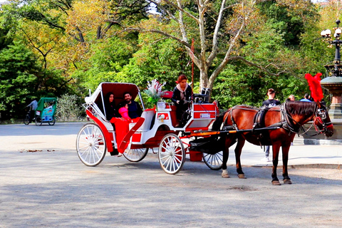 Central Park: passeio curto de carruagem (até 4 adultos)Central Park: Passeio de Carruagem em Circuito Reduzido